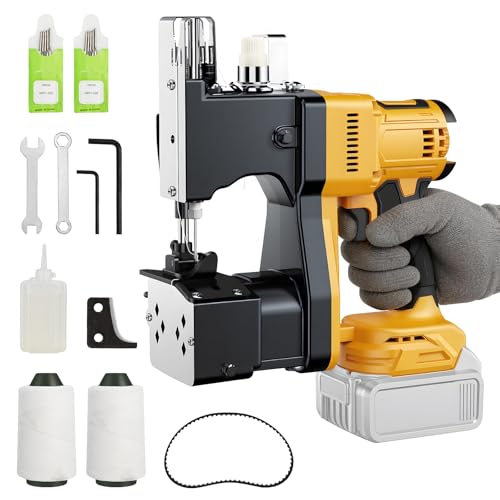 CAMXTOOL Cordless Bag Sewing Machine Compatible with Dewalt 20V Max...