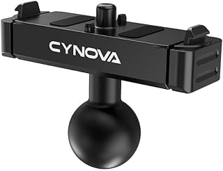 قاعدة تثبيت مغناطيسية بمفصل كروي لكاميرا جو برو هيرو 13، حامل مغناطيسي سريع الفك متوافق مع الأقفاص والحوامل ثلاثية القوائم وحوامل الدراجات