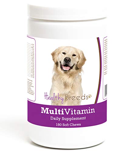 Healthy Breeds Golden Retriever Multivitamin Soft Chew for Dogs 1...