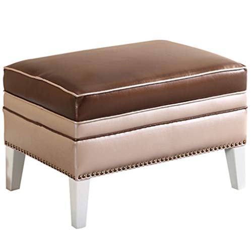 Chaussures simples tabouret de couloir marron d'entrée compact - 2