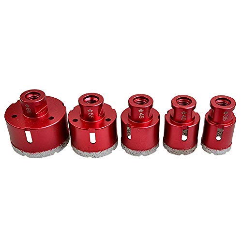 Set de Brocas Diamante para Azulejo 5 Pzs 35-68 mm