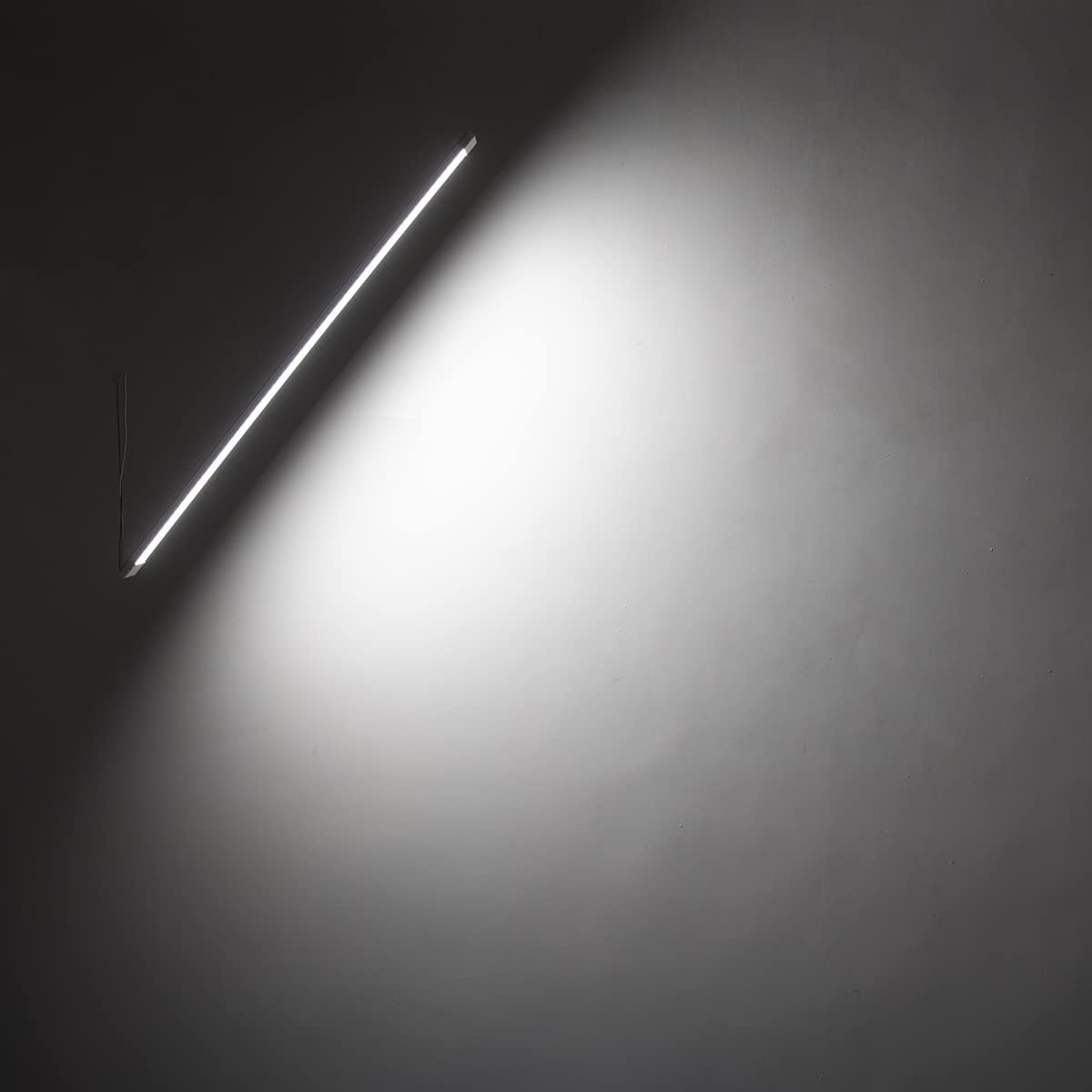 Raycharm RV Cargo Truck LED Interior Utility Light Fixture 42.1" x 2.6", High Lumen-Output Low Current Draw, Frosted Lens 6000K Cool-White Even Diffused Beam, On/Off Rocker Switch 12V-24V DC, 1-Pack