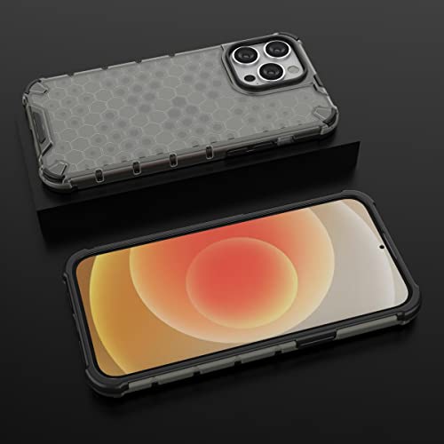 Image of Glasgow Back Case Cover Compatible with [ Apple iPhone 14 Pro Max ] (Stylish Design) -Black