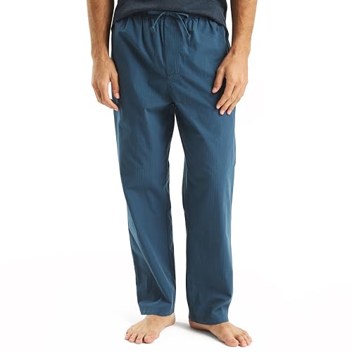 Nautica Men's Sustainably Crafted Poplin Sleep Pant3
