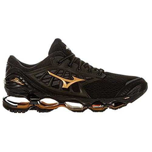 TENIS MIZUNO 4144888 WAVE PROPHECY 9 1924 PRETO/DOURADO 41