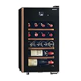 さくら製作所 氷温M5 ワインセラー 日本酒セラー 22本収納 コンプレッサー式 1温度管理 マイナス5℃ 氷温対応 GX22SM525-RH-B (ブラック)