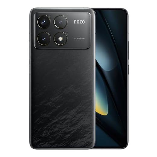 Smartphone Xiaomi Poco F6 Pro 12+256GB Versão Global Smartphone, Snapdragon® 8 Gen 2, 120W HyperCharge WQHD + 120Hz Flow AMOLED, Bateria enorme de 5.000 mAh (typ) (Preto)