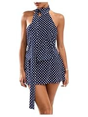 Dark Blue Polka Dots