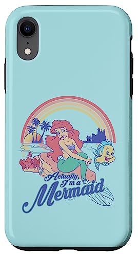 Coque iPhone XR Disney Petite Sirène protection souple Ariel rigide
