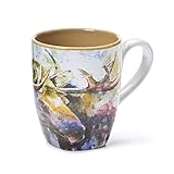 Dean Crouser Moose Stoneware Mug, 16oz