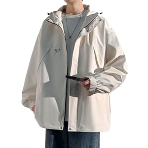 ［Easykode］ マウンテンパーカー メンズ 秋服 ライトアウター アウトドア ジャケット 撥水 防風 ウインドブ..." 