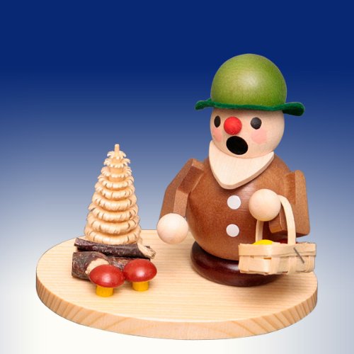 Le chercheur d'encens figurine bois pour chasser les odeurs
