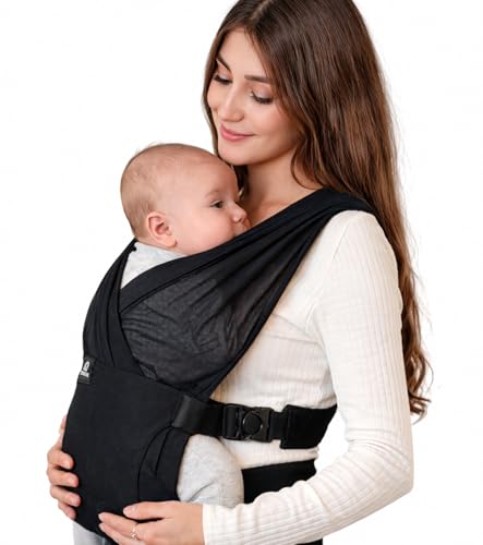 Portabebe Porteo Malla Fresca Ligero Ergonomico Refuerzo Trasero Anclajes Giratorios Ajustables Colocacion Rapida Manos Libres Sling Unisex Papa Mama Bebe 3 a 24 Meses Hasta 15 Kg Negro Transpirable Portabebe Porteo Malla Fresca Ligero Ergonomico Refuerzo Trasero Anclajes Giratorios Ajustables Colocacion Rapida Manos Libres Sling Unisex Papa Mama Bebe 3 a 24 Meses Hasta 15 Kg Negro Transpirable