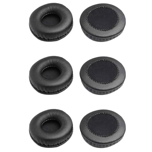 3 Paia di Cuscinetti Auricolari da 70 Mm in Schiuma di Ricambio Universali per Cuffie Cuscini in Spugna