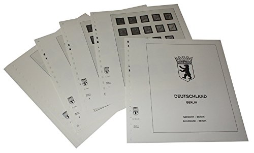 Feuilles pré-imprimées Allemagne Berlin 1948-1959 LINDNER Das Original