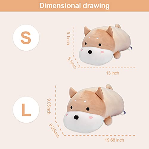 Z Zbwkbr DOG YELLOW S Stuffed Animal Dog Plush Pillow,Soft Cute Shiba Inu Plush Soft Plush Toy Gift thumb #3