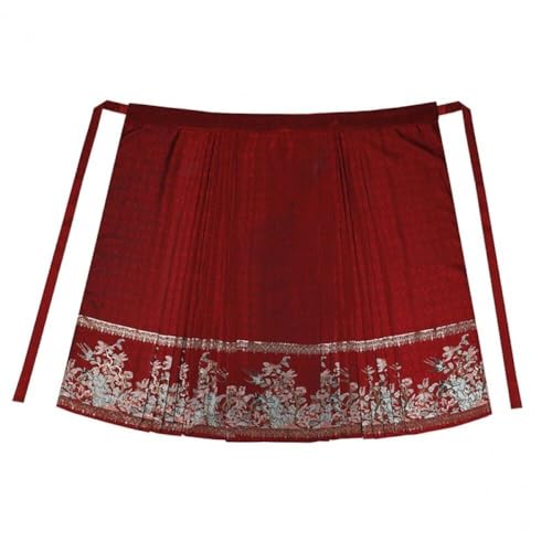 Jupe Visage de Cheval Ajustable Ensemble Hanfu Chinois Coupe Fluide - 3