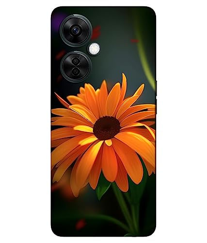 Image of ''Yellow Flower'' Printed Hard Mobile Back Cover & Case for OnePlus Nord CE 3 Lite 5G, Designer | Protective & Premium Cover & Case