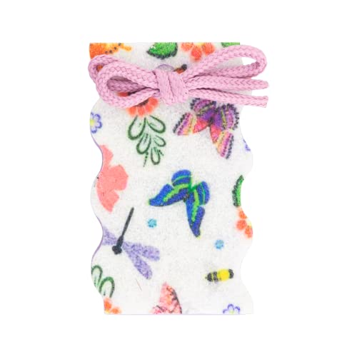 Esponja para Banho Decorada, Condor, Verde/Roxo/Azul