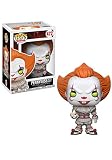 Funko POP! Movies: IT - Pennywise With Boat - IT 2017 - kolekcjonerska figurka winylowa - pomysł na prezent - oficjalny towar - zabawki dla dzieci i dorosłych - fanów filmów - figurka modelki dla
