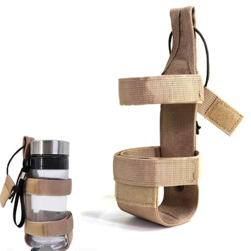 JEYORZY 1pcs Verstellbarer Gürtel Flaschenhalter Tragbarer Flaschenträger, Flaschenhalter Nylon Triâ€¦ – Miniatur