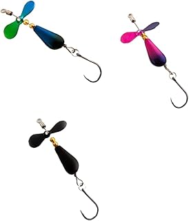 プロペラスピナー リアルカラー ライブ昆虫 3色セット トラウト 渓流 レイク 渓流ルアー ルアー レイクトラウト セット 湖 本流 ブレード 鱒 釣り