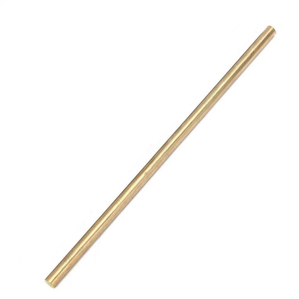 Generisch Länge 100-500mm Hand-Made Messing Bar Stange 2/3/4/5/6/8-20mm Stick H62(500mm,16mm 1pcs)