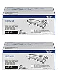 Brother Genuine TN820 2-Pack Standard Yield Black Toner Cartridge with Approximately 3,000 Page Yield/Cartridge