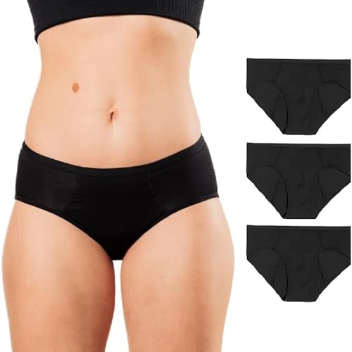 Bambody Absorbent Brief, Super Comfy Period Underwear for Women - Leakproof Period Panties