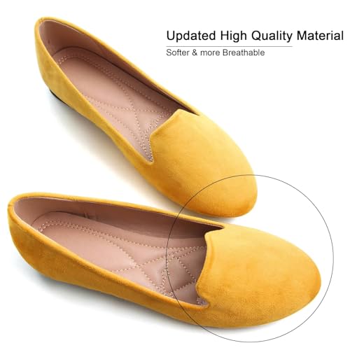 Image of SAILING LU Women Round Toe Comfortable Ballet Flats | Shoes for Women, Dressy, Slip-ons, Loafers