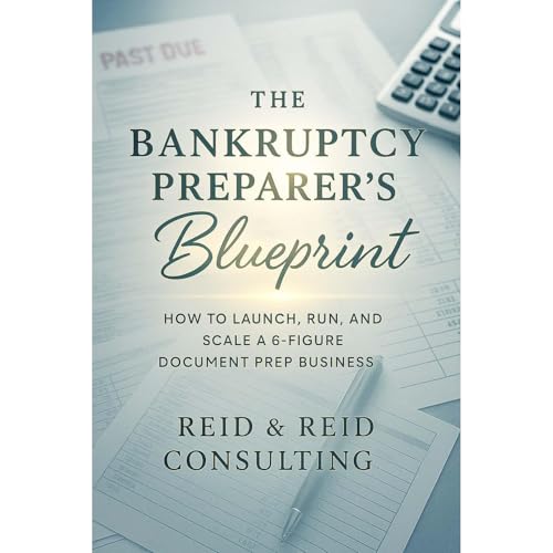 The Bankruptcy Preparer&rsquo;s Blueprint Audiolibro Por Reid and Reid Consulting arte de portada