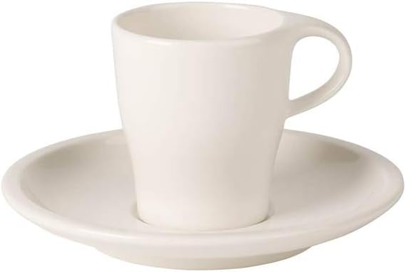 Villeroy und Boch Coffee Passion 2-częściowy zestaw do espresso, porcelana premium, biały