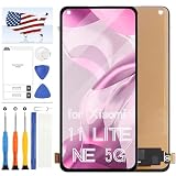 TFT Screen Replacement for Xiaomi 11 Lite 5G NE LCD Screen for Xiaomi 11 Lite 5G NE 2109119DG, 2107119DC, 2109119DI LCD Display Touch Screen Digitizer Replacement Kit + Tool (INCELL Black)