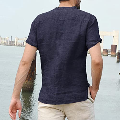 Tomwell Camicia Maglietta da Uomo Casual e Lino