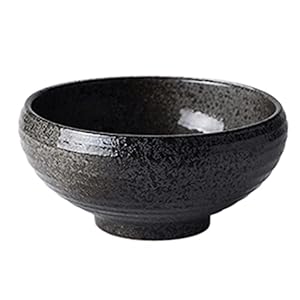 Prachtige kom Creatieve steengoed retro servies keramische kom huishoudelijke salade kom, pasta, fruit kom 6 inch ronde…