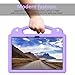 AKABEILA Compatible with Xiaomi Redmi Pad 2 2025 11 inch Tablet Case, Kids Friendly Universal Lightweight Shockproof Protective Case with Shoulder Strap & Stand Handle Light Purple