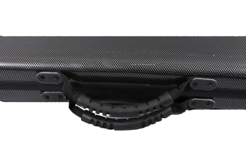 Schwarzes Gehäuse mit Doppel-Bass-Schleife, Karbonfaser, Bass-Bogen-Box, 2 Stück, Schwarz