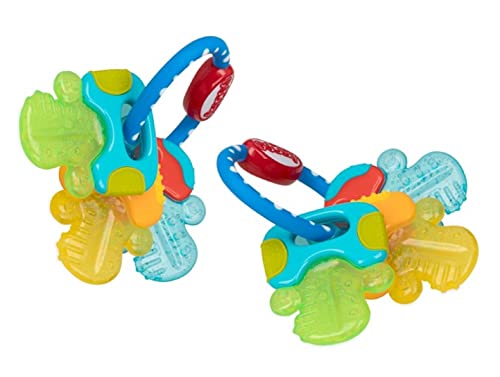 Image of Nuby Icybite Hard/Soft Teething Keys - 2Pack