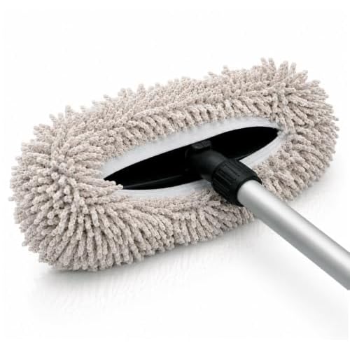 Microfiber Monkey Bürstenüberzug für die SB Waschbox / Waschbürste - Lackschutz - Microfiber Brush Cover for Car Wash Brushes - aus ultrafeiner Microfaser - Schützt vor harten Borsten und Schmutz
