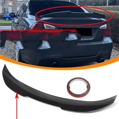 Aileron arrière BMW E90 M3 becquet de toit Série 3 et diffuseur supérieur noir