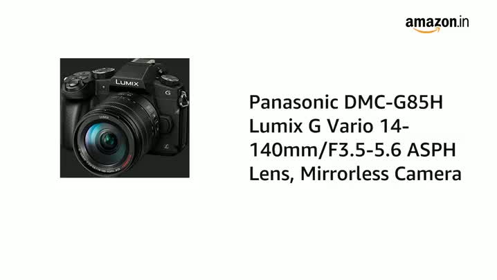 LUMIX ミラーレス一眼 14-140mm Buy Panasonic DMC-G85H Lumix G Vario 14-140mm/F3.5-5.6 ASPH Lens