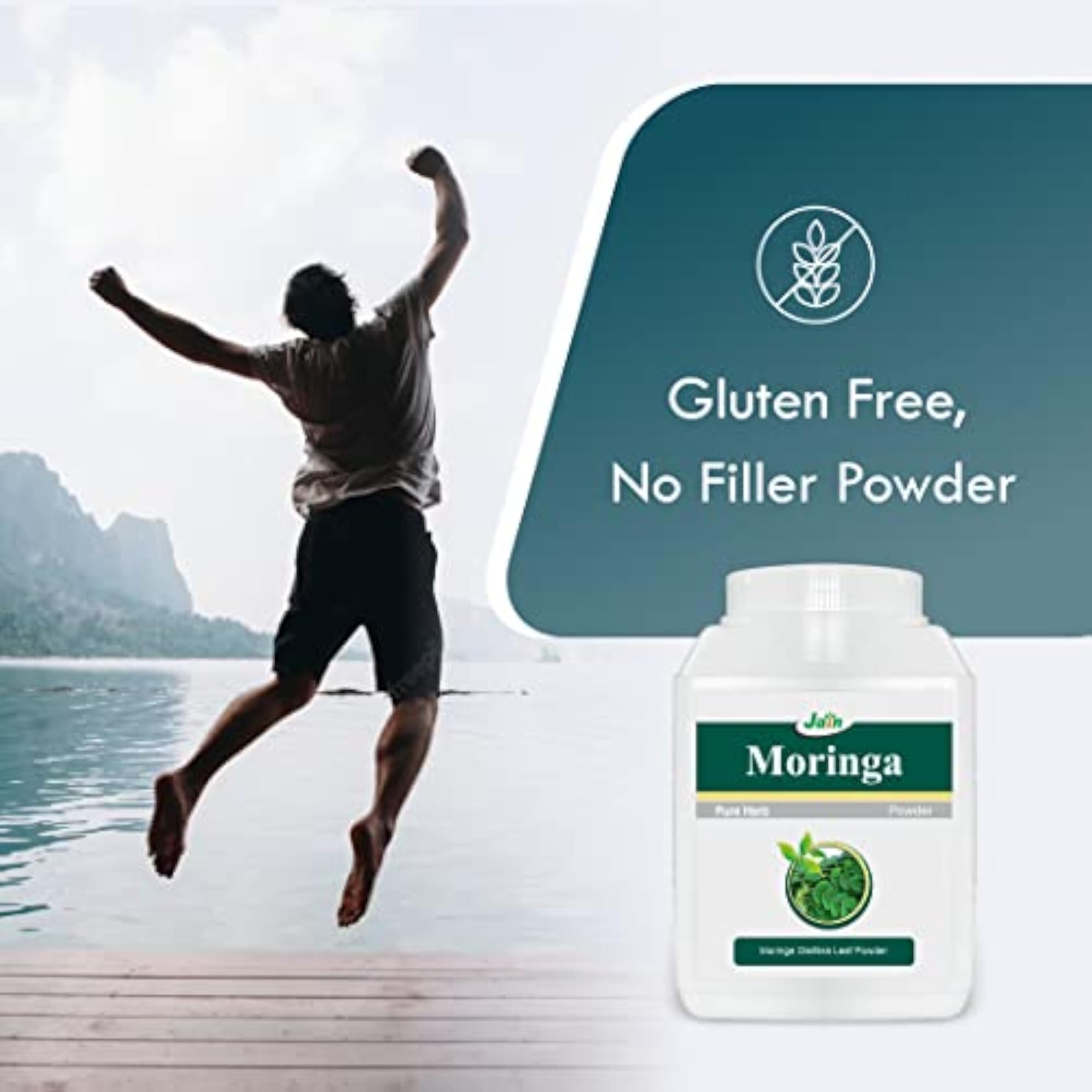 Moringa Oleifera Leaf Powder, 400g
