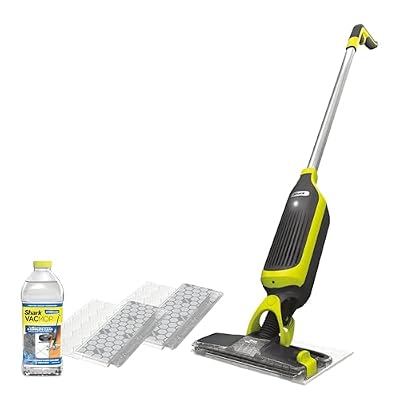 Shark VACMOP Cordless Vacuum & Spray Mop, Gray, VM180