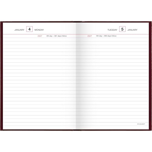 AT-A-GLANCE 2027 Daily Planner, Standard Diary, 5" x 7.5" Reminder Journal, Hardcover, Red (SD3871327) by AT-A-GLANCE - Used condition - Image 8