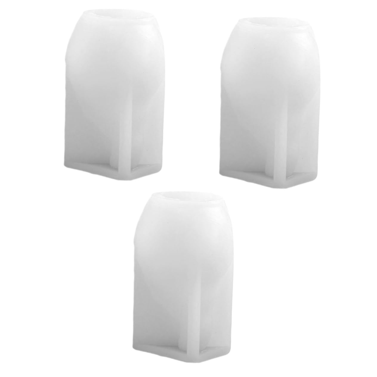 SHINEOFI 3piezas Molde De Silicona Para Velas De Pascua Forma De Conejo Para Manualidades y Creativos Moldes Reutilizables Para Velas Aromáticas