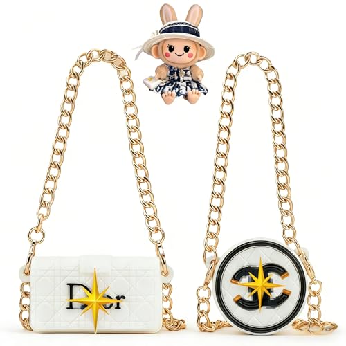 Vynsarixel 2pcs mini Crossbody Bag for 17cm Figure , Figure