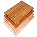 LAMO Manufaktur Tablero de Madera, Tablero para Mesa de Cocina 100x60 cm, En Bruto, LHG-01-A-001-1006