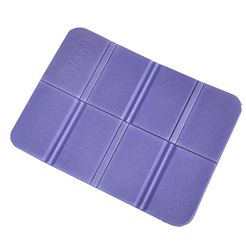 Ansbowey Extérieur pliable Seat Cushion étanche Seat Mat pour camping randonnée Picnic Playground Against Cold Dirt Heat Violet Unique