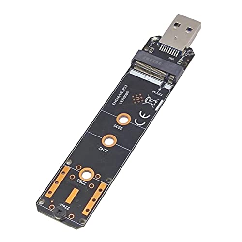 EdLana(�G�h���i) USB3.2 GEN2 10Gbps ���� NVME �v���g�R���� M.2 �n�[�h�f�B�X�N �{�b�N�X �|�[�g�� Realtek RTL9210 �J�[�h �I�[�v�j���O