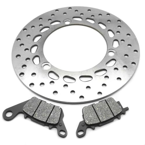 �ɓK������NMAX150 �ɓK������NMAX155 �I�[�g�o�C�t�����g���A�u���[�L�p�b�h�f�B�X�N���[�^�[�L�b�g�Z�b�g NMAX 125 GPD125 2015-2025 �ɓK������OCITO125 2015-2018 �f�B�X�N�u���[�L(Front)